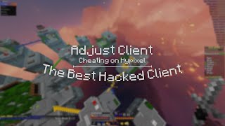 Adjust  The Best Hacked Client [upl. by Ahola189]