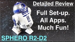 Sphero R2D2  Detailed playtest Review Full setup amp all aspects With BB8 much Fun  Unboxing [upl. by Remmer]