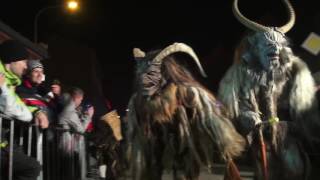 Pochod pravých čertů Židlochovice 2016  Krampuslauf [upl. by Ydrah350]