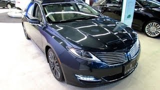 2013 Lincoln MKZ 37AWD  Exterior and Interior Walkaround  2013 Montreal Auto Show [upl. by Natsirc123]