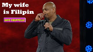 Dave Chappelle  The Age of Spin  My wife is Filipino Dave Chappelle [upl. by Aihsenat]