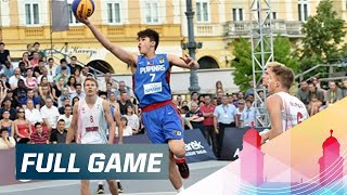 Hungary v Philippines  Full Game  2015 FIBA 3x3 U18 World Championships  3x3 Basketball [upl. by Ydoj]