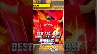 THE BEST POPPER JUMPSHOT IN NBA2K25 nba2k 2k25 2k shorts [upl. by Eikciv]