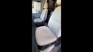 Katzkin Custom 2016 Mercedes Sprinter Leather Seats sprintervan [upl. by Gobert]