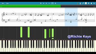 YOU DESERVE THE GLORY piano tutorial  RiichieKeys [upl. by Anihsat]