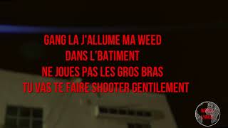 Niska  Batiment paroles  lyrics [upl. by Zertnom]