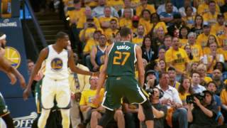 NBA Game Spotlight Jazz at Warriors Game 1 [upl. by Zina]