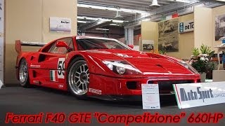 Ferrari F40 GTE quotCompetizionequot 660HP  Awesome Walkaround [upl. by Formica]