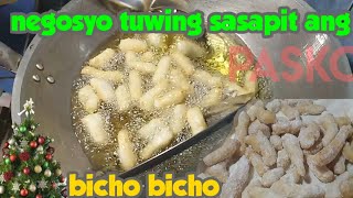 Bicho bicho recipe  negosyo pamasko cook and taste [upl. by Nilauqcaj]