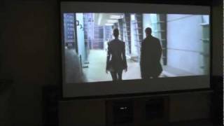 Motorized Projector Screen Demo  FAVI Electric Screen Series [upl. by Anitnauq]