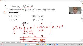 LOGARİTMA SORU ÇÖZÜMÜ [upl. by Beauchamp161]