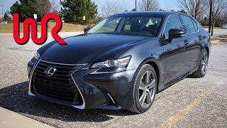 2017 Lexus GS 200t  WR TV POV Test Drive amp Review [upl. by Irrak]