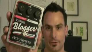 ElectroHarmonix  Bass Blogger  Demo by Chris Maute  Distortion Overdrive [upl. by Starla105]