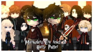 ❤︎  Marauders Era react to Harry Potter  14   ʜᴘ   🇺🇸🇧🇷 [upl. by Virgel]