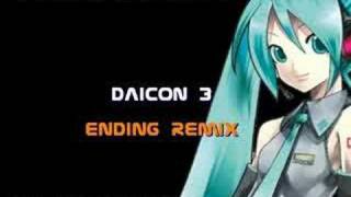 DAICON 3 Ending Remix Vocaloid 2  Hatsune Miku ボーカロイド [upl. by Eltsyrhc400]