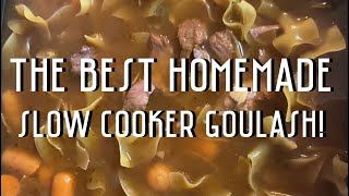 Slow Cooker Goulash [upl. by Nevur]