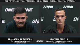 สัมภาษณ์ก่อนชก พระจันทร์ฉาย พีเคแสนชัย vs Jonathan Di Bella กับการแถลงข่าว เมื่อ 25 มิย67 [upl. by Jocelin664]