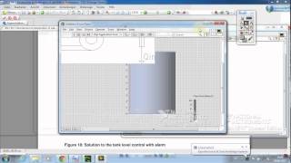 LabVIEW Tutorial 8 Example II Tank Level Alarm Part 12 [upl. by Mcgraw]