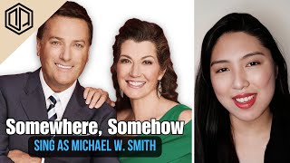 Somewhere Somehow FEMALE PART ONLY KARAOKE  Amy Grant amp Michael W Smith [upl. by Balough778]