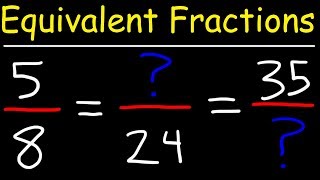 Equivalent Fractions [upl. by Airamas]