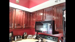 Refinished Kitchen Cabinets 7 years later [upl. by Akers]