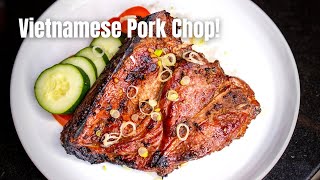 Vietnamese Style Marinated amp Grilled Pork Chop  Easy Flavorful amp Healthy Dinner [upl. by Daukas]