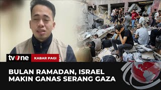 Israel Terus Bombardir Gaza di Bulan Ramadan  Kabar Pagi tvOne [upl. by Greenwell]