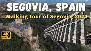 Walking tour of Segovia 2024 Enjoy a day trip to Segovia from Madrid at your own pace [upl. by Zarihs]