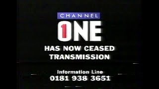 The last hour of Channel One London 25th September 1998 [upl. by Laenej]