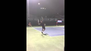 Rosol serve  WinstonSalem Open [upl. by Anilemrac]