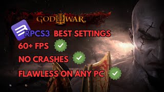 God Of War 3 Best Settings For 60 FPS  RPCS3 Best Setting  Lossless Scaling Tutorial [upl. by Eilrebmik]