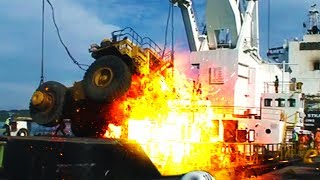 💥 Heavy Machinery FAILS and ACCIDENTS Caught on Tape [upl. by Agrippina]