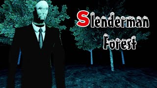 Slenderman Forest Horror Full Gameplay [upl. by Eillas]