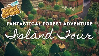 FANTASTICAL FORESTCORE ISLAND TOUR  Animal Crossing New Horizons [upl. by Alisen]