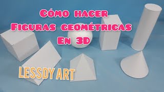 como hacer cuerpos geométricos [upl. by Mars406]