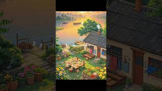 Sunset Serenity Riverside Cottage Dining 🌄🍽️ [upl. by Neiviv]