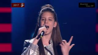 Sia  Unstoppable Iveta The Voice Kids Russia 2017 [upl. by Marnie]