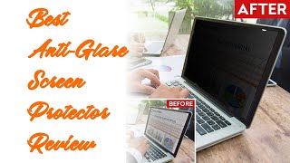 Best Anti Glare Screen Protector Review  Laptop Privacy Monitor Blue Filter Computer Blackout [upl. by Rossen]