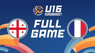 LIVE  Georgia v France  FIBA U16 EuroBasket 2024  Group Phase [upl. by Becca]