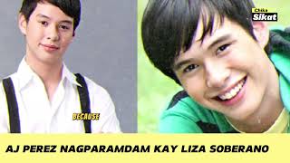 AJ PEREZ NAG PARAMDAM KAY LIZA SOBERANO [upl. by Laefar72]