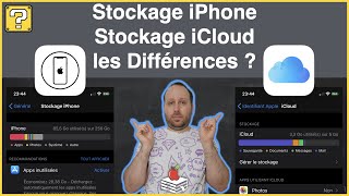 Stockage iPhone  Stockage iCloud les Différences [upl. by Pet921]