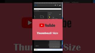 YouTube Thumbnail Size in photoshop [upl. by Labaw106]