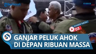 GANJAR PELUK ERAT AHOK di Tengah Ribuan Massa GBK Slank Hidup Sederhana Tapi Penuh Cinta [upl. by Behlke]