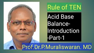 Acid Base Balance IntroPart1Muralis Simplified Biochemistry [upl. by Nugent]