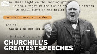 How Winston Churchills Speeches helped to win WW2 [upl. by Eelyma]