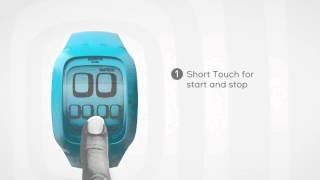 Swatch Touch User Manual Chrono Function [upl. by Selbbep518]