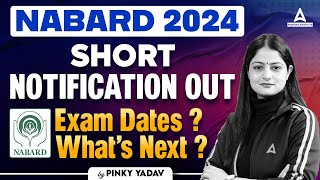 NABARD Grade A Notification 2024  NABARD Grade A Exam Date 2024  NABARD Grade A 2024 [upl. by Aynwad]