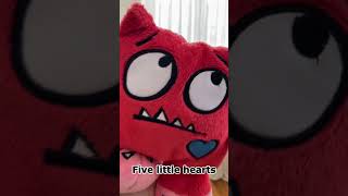 LOVE MONSTER Shares a Valentines Day Nursery Rhyme valentinesday funforkids nurseryrhymes [upl. by Bertrand]