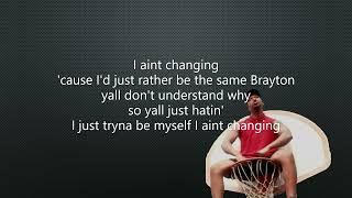 Same Brayton  Brayton The BullyLyrics [upl. by Nylcoj]