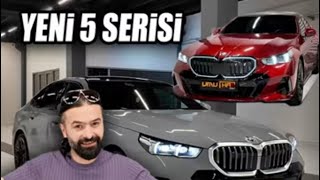 Yeni Bmw 5 serisi g60 i5 ve 520 dizel x drive modellerini inceledik [upl. by Petula726]